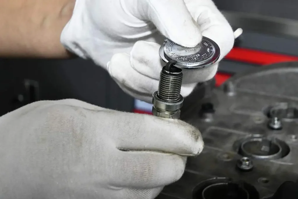 Calibrador de bujías 