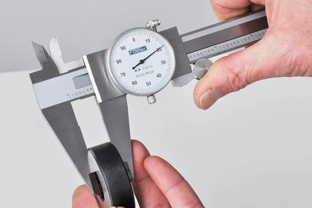 Calibrador de caratula en pulgadas