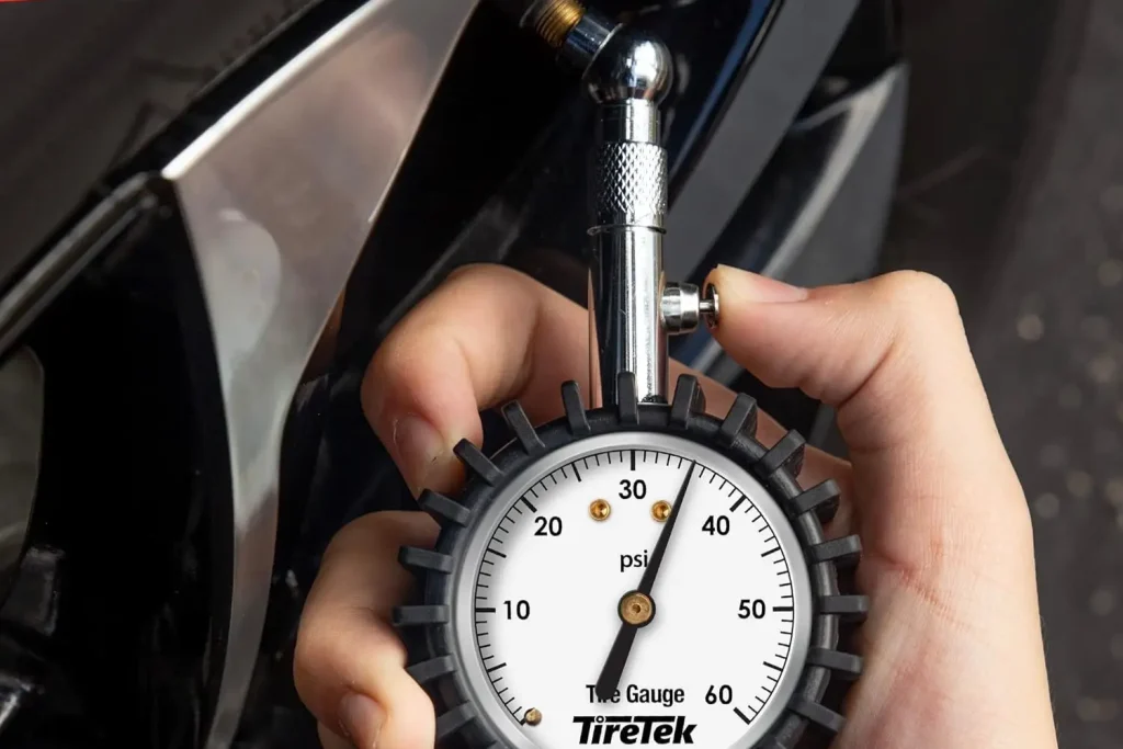 Calibrador de llantas de carátula 