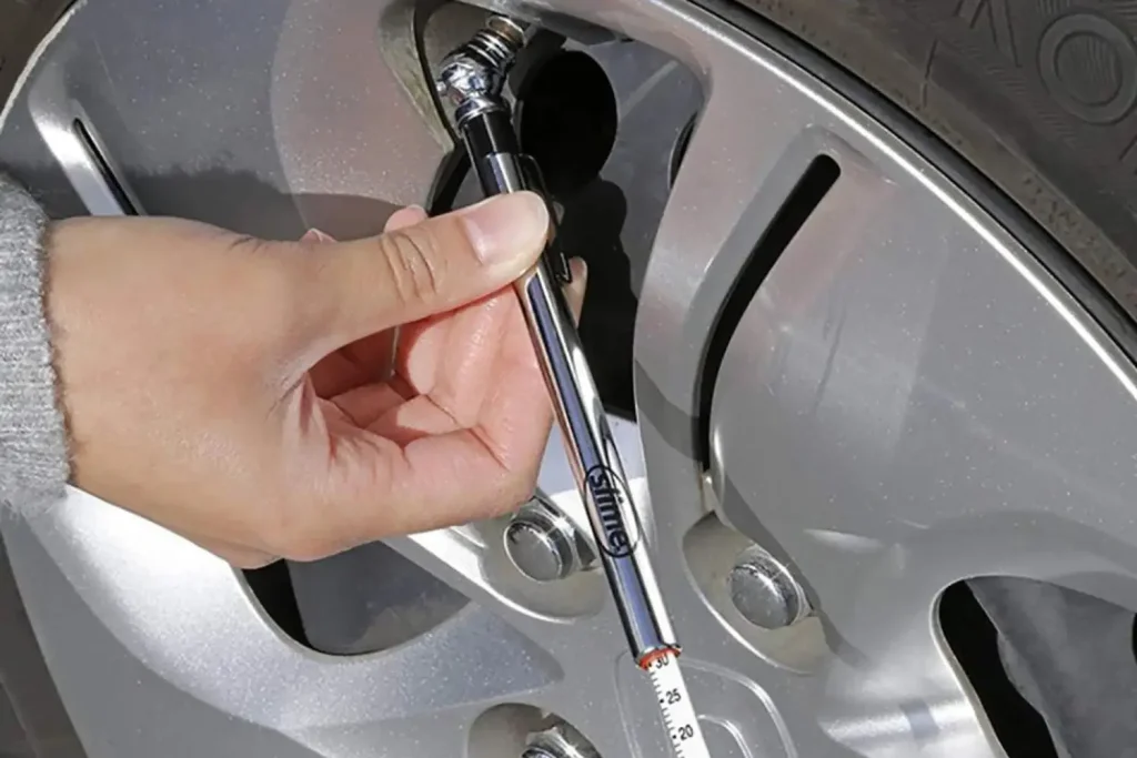 Calibrador de llantas de lapíz