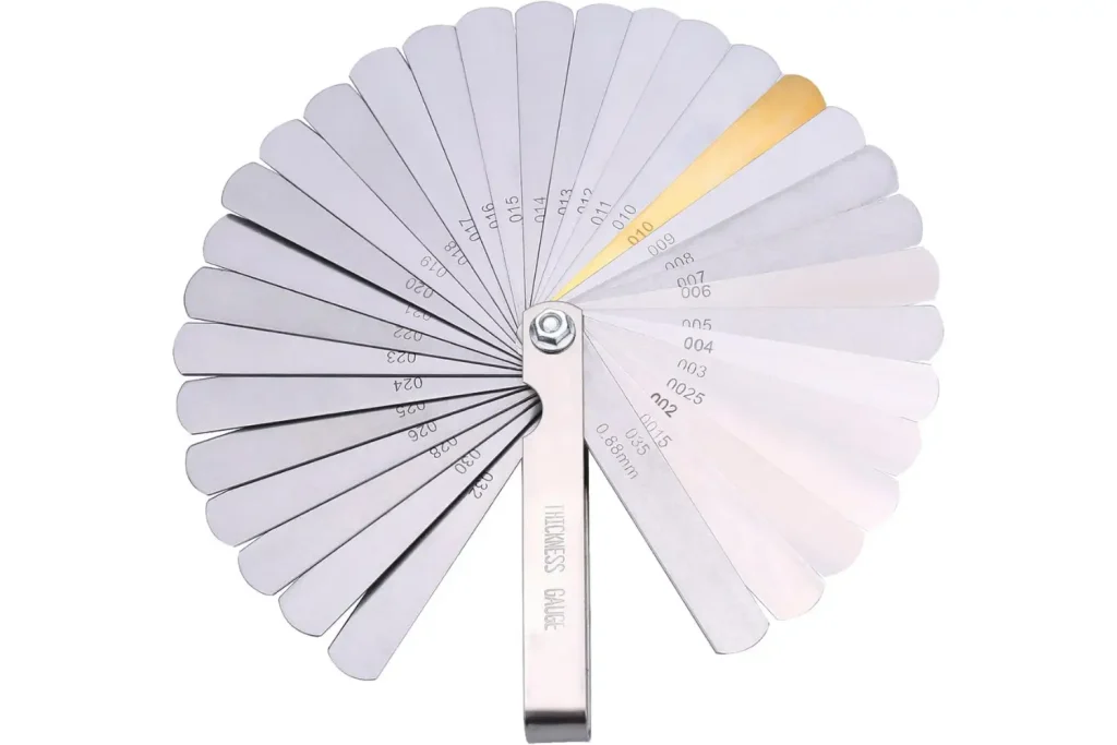 Ventajas del uso del calibrador de válvulas