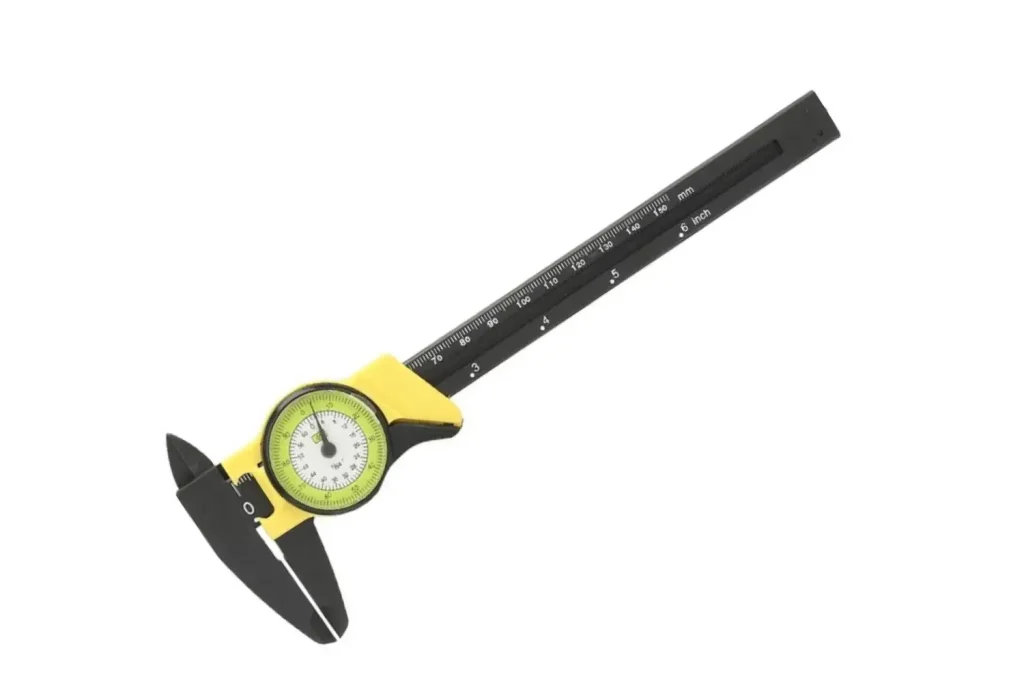 Calibrador de plástico de carátula