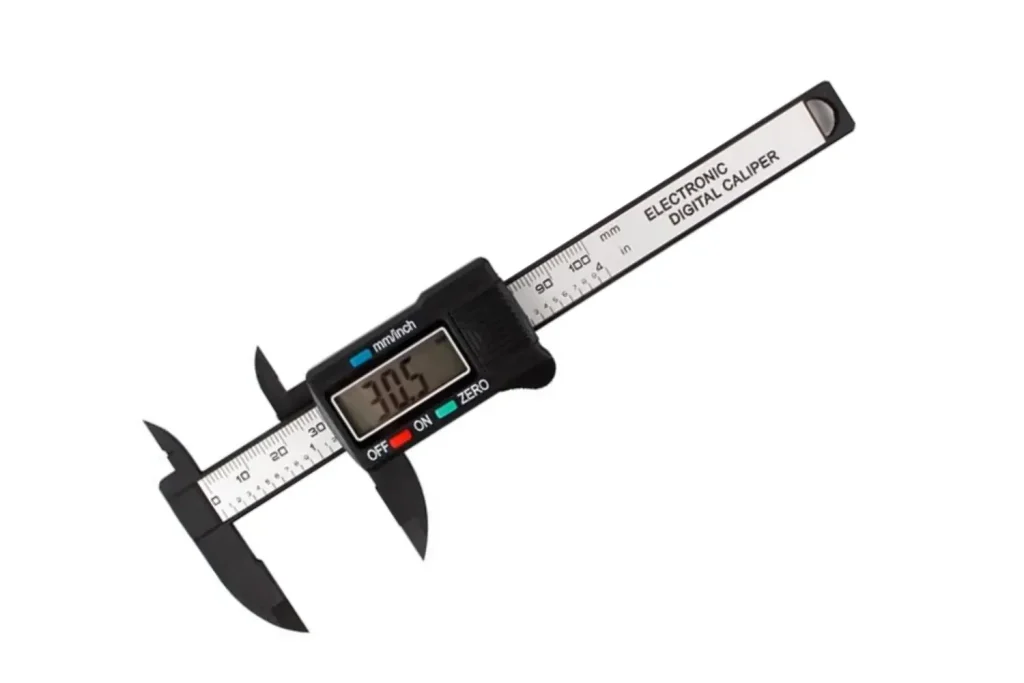 Calibrador digital de plástico