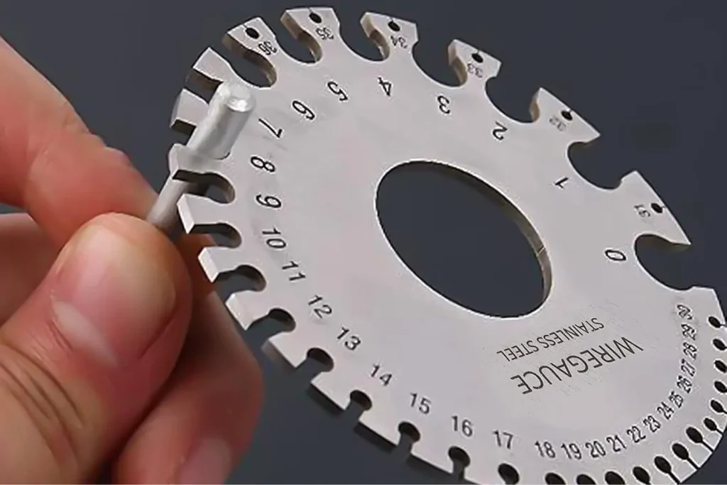 Medidor de espesores para metal